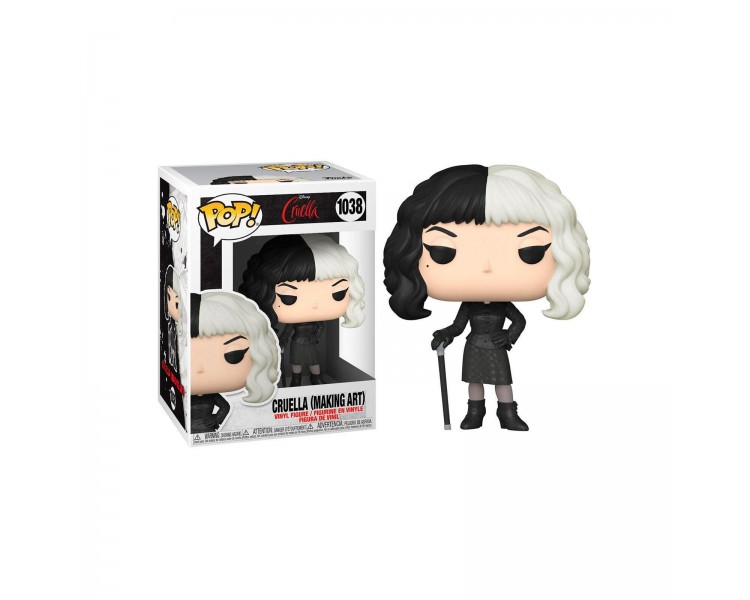 Figura Funko Pop Disney Cruella Making Art