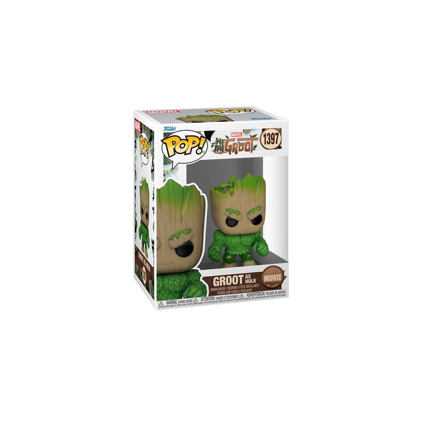 Figura Pop Marvel We Are Groot - Groot As Hulk