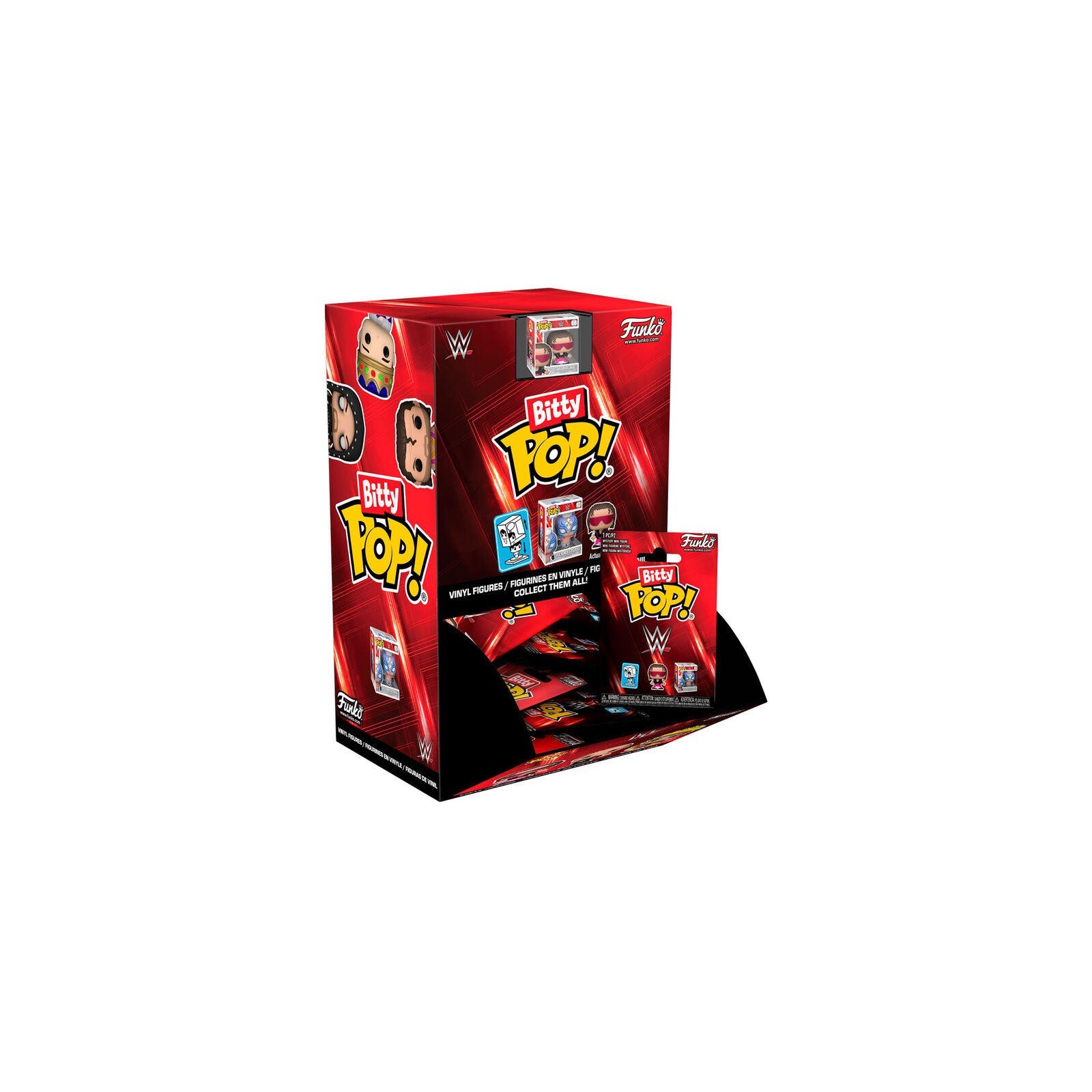 Figura Bitty Pop Wwe Surtido 36 Unidades