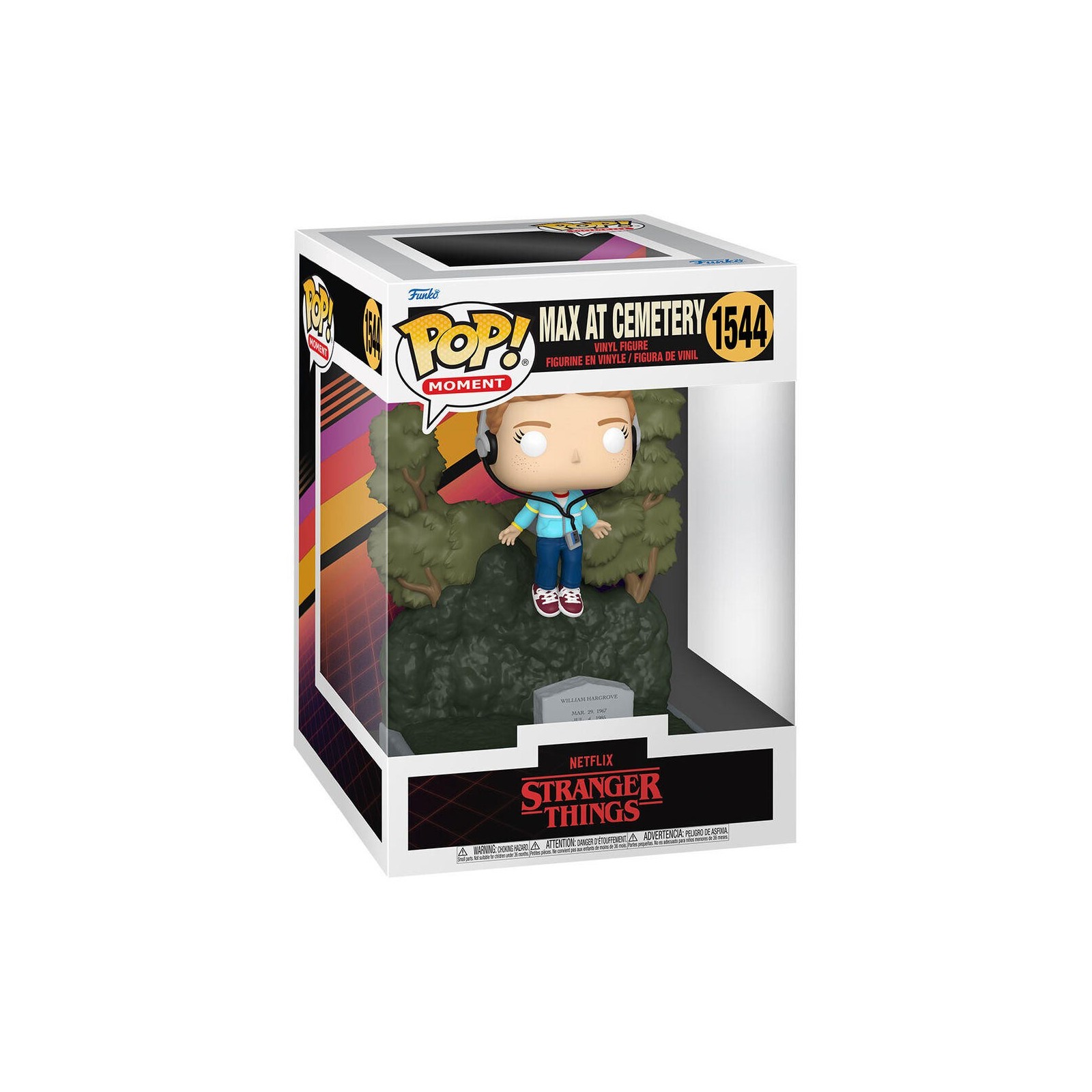 Figura Pop Moments Stranger Things Max At Cemetery