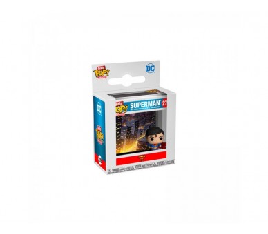 Figura Bitty Pop Deluxe Dc Comics Superman