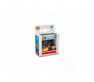 Figura Bitty Pop Deluxe Dc Comics Superman