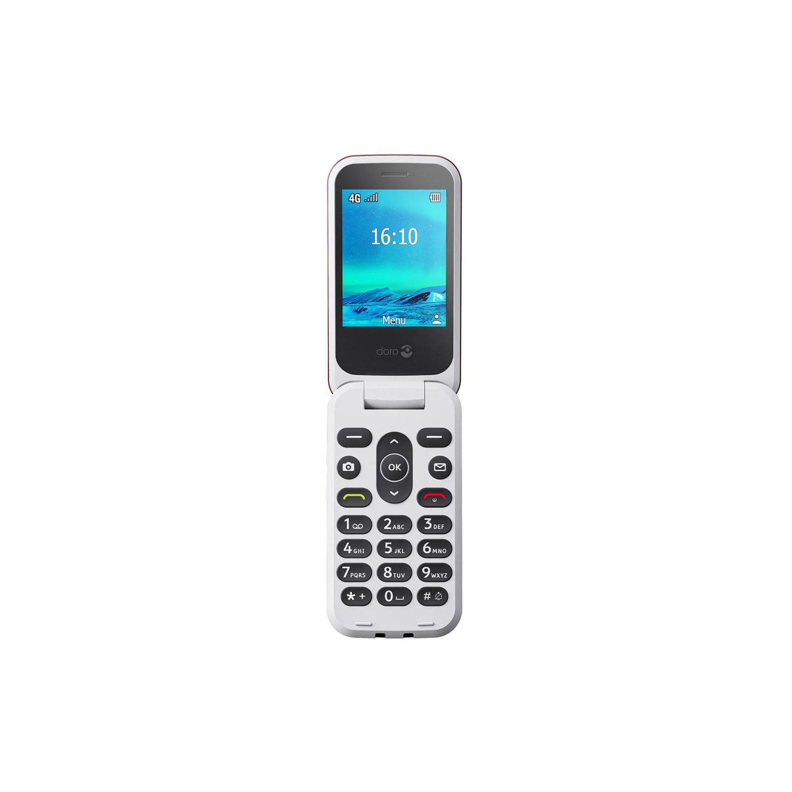 Telefono movil doro 2820 red white