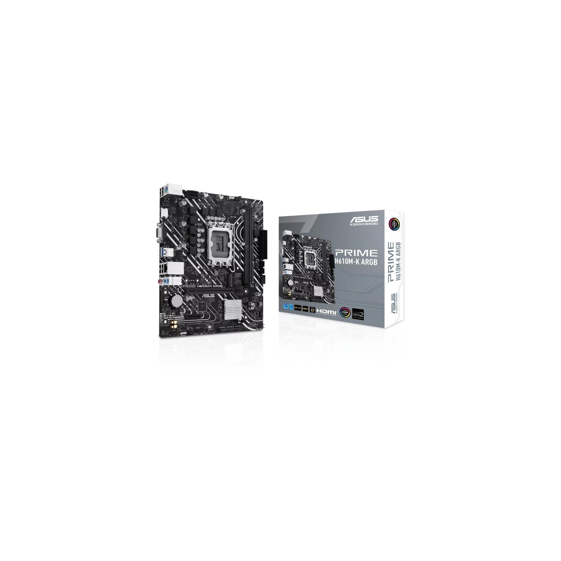 p ph2Placa base micro ATX Intel H610 LGA 1700 DDR5 PCIe 40 ranura M2 Realtek 1 Gb Ethernet HDMI8482 VGA USB 32 Gen 1 SATA 6 Gbp