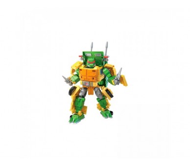 Figura Party Wallop Las Tortugas Ninja Transformers 18Cm