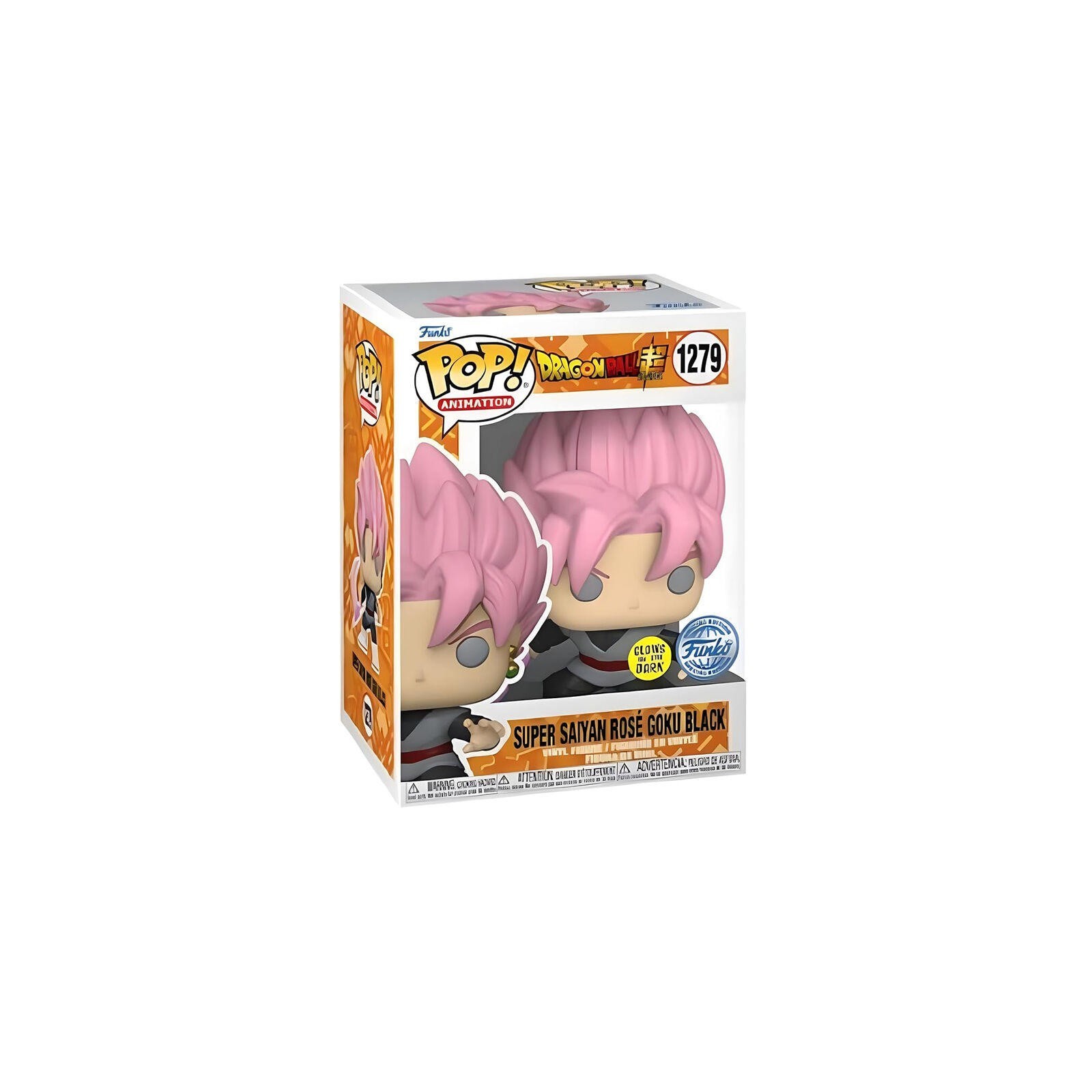 DRAGON BALL SUPER - POP SUPER SAIYAN ROSE GOKU BLACK (BRILLA