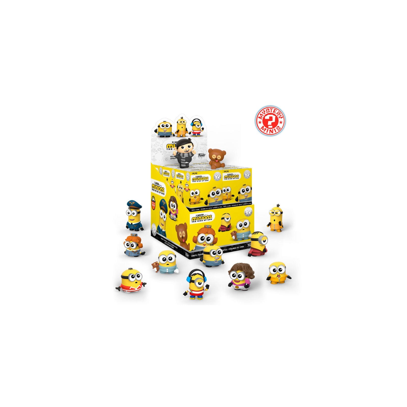 Figura Mystery Minis Minions 2 12 Unidades