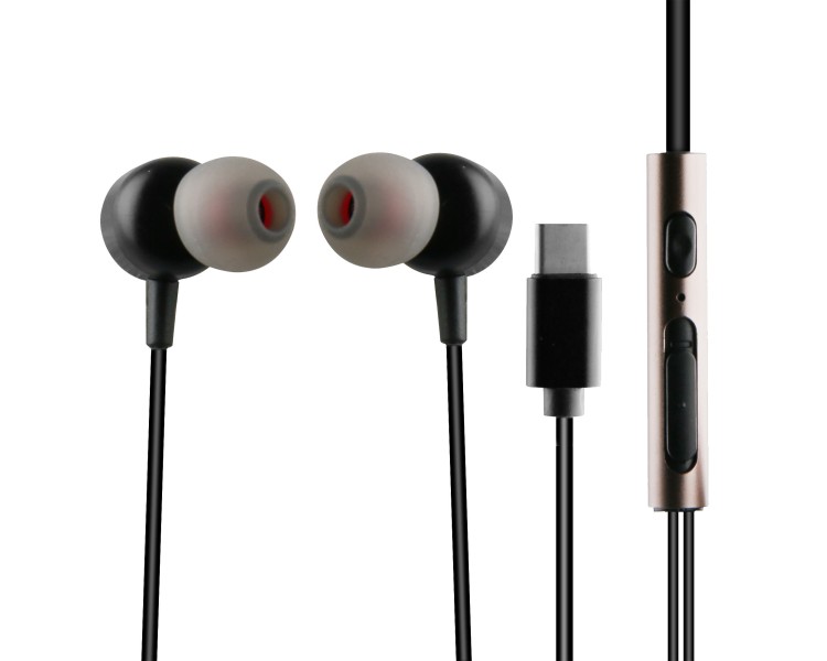 Auriculares muvit m1c usb tipo c