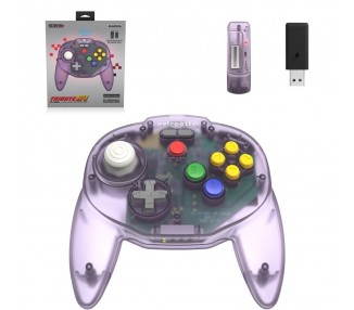 Retro-Bit N64 Tribute 2.4G Wireless - Atomic Purple