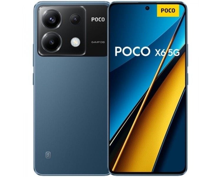 ph2Poco X6 h2p pulliSnapdragon 7s Gen 2 de gran potencia liliPantalla Flow AMOLED CrystalRes de 120 Hz liliCamara triple de 64 