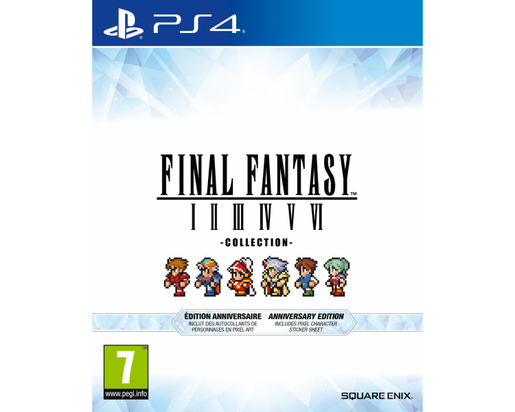 Final Fantasy I-VI - Collection - Anniversary Edition