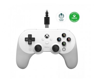 8BitDo Pro 2 Wired Xbox Gamepad White