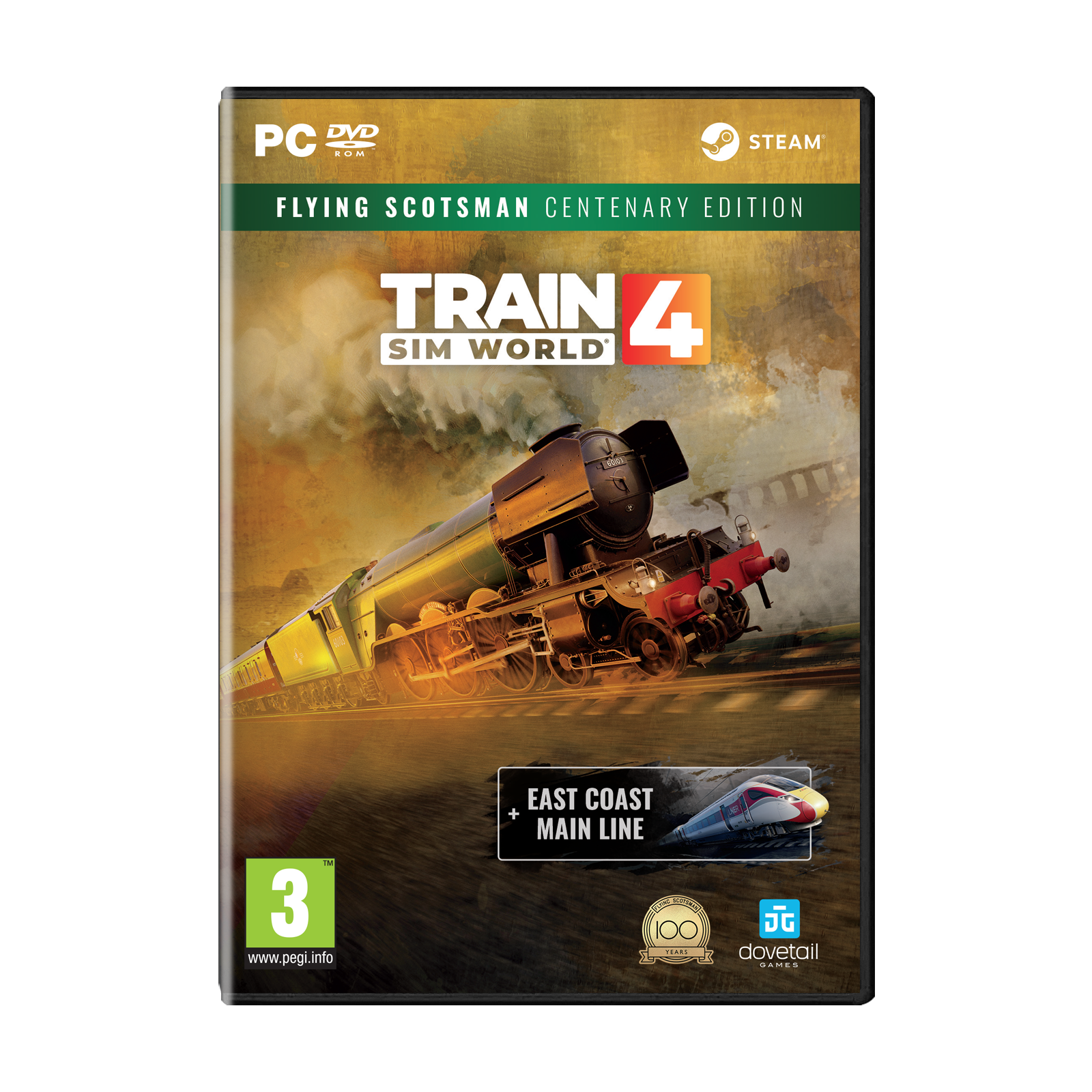 Train Sim World 4 includes Flying Scotsman