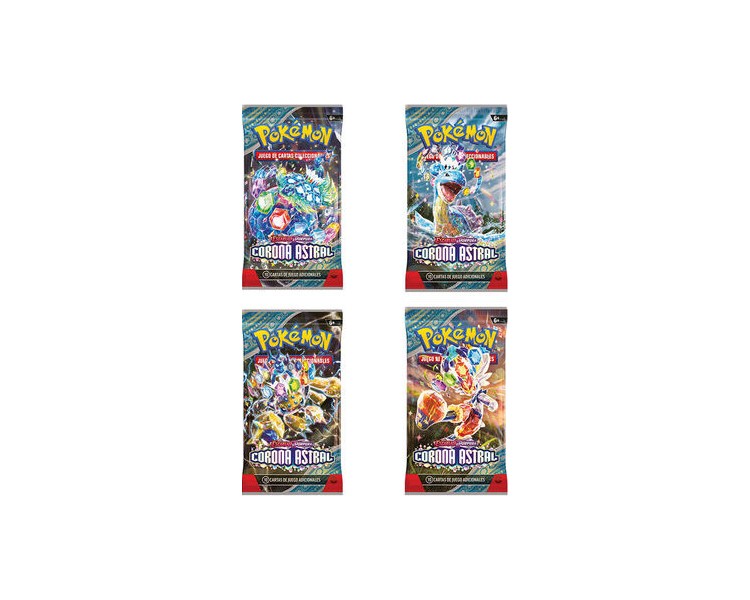 POKEMON JUEGO DE CARTAS COL. ESCARLATA Y PURPURA CORONA ASTRAL (ESP)