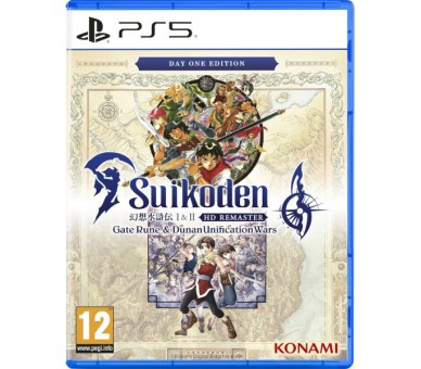 SUIKODEN I & II HD REMASTER: GATE RUNE & DUNAN UNIFICATION WARS DAY ONE EDITION