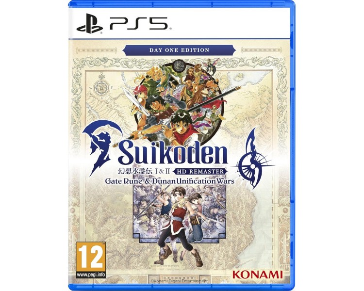 SUIKODEN I & II HD REMASTER: GATE RUNE & DUNAN UNIFICATION WARS DAY ONE EDITION