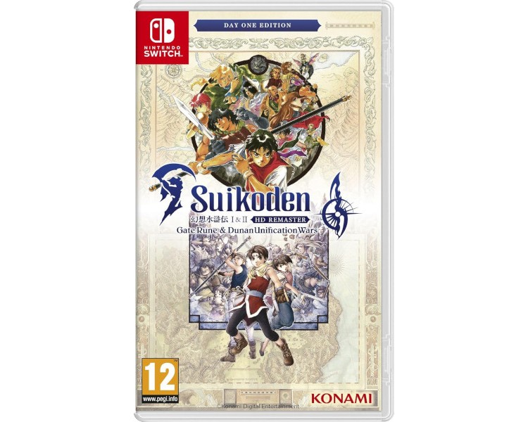 SUIKODEN I & II HD REMASTER: GATE RUNE & DUNAN UNIFICATION WARS DAY ONE EDITION