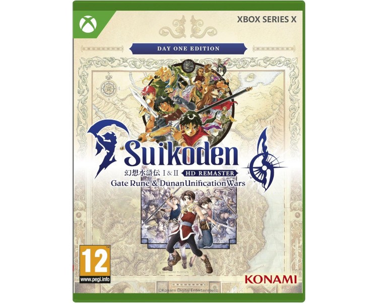 SUIKODEN I & II HD REMASTER: GATE RUNE & DUNAN UNIFICATION WARS DAY ONE EDITION (XBONE)