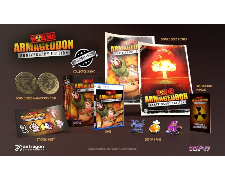 WORMS ARMAGEDDON ANNIVERSARY COLLECTOR'S EDITION