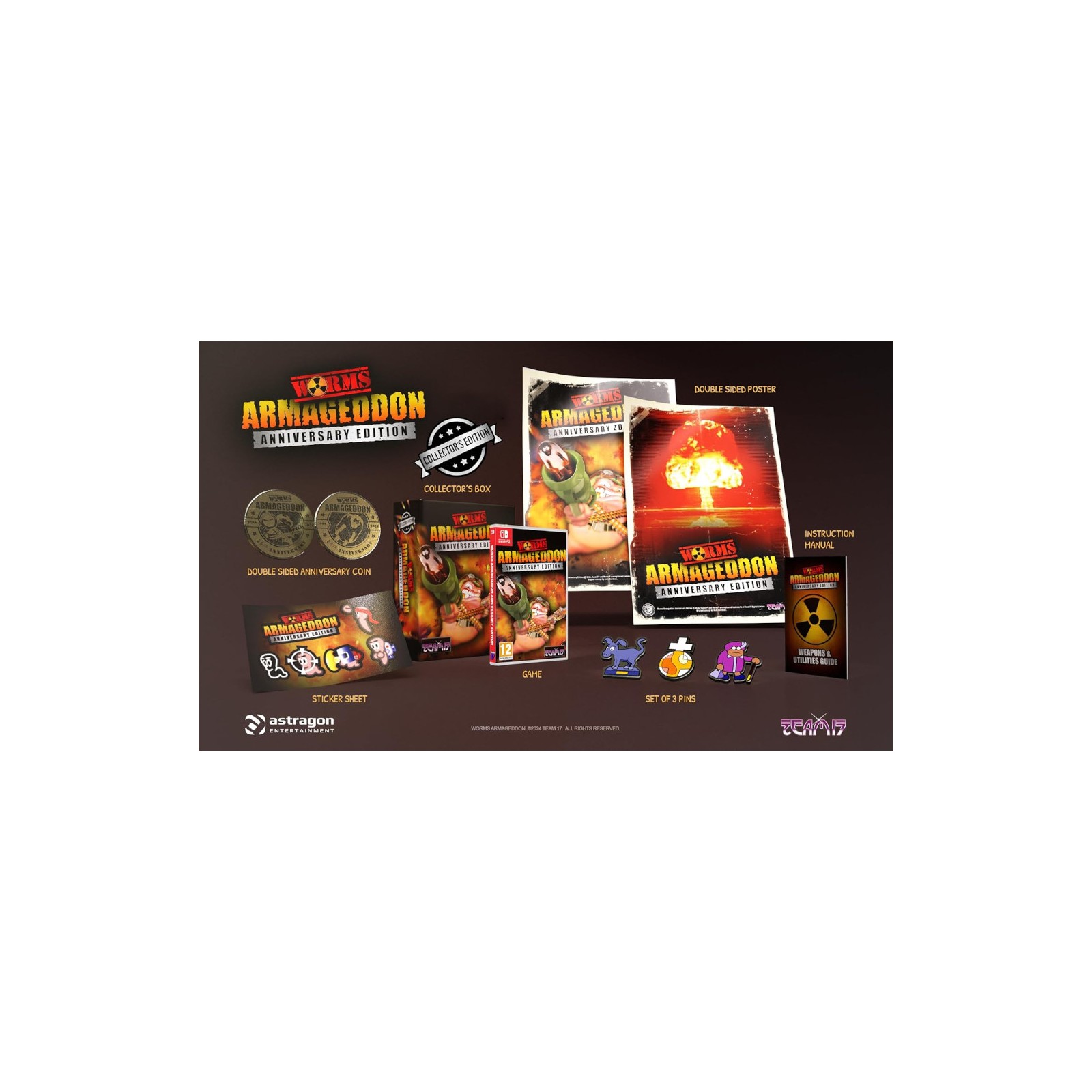 WORMS ARMAGEDDON ANNIVERSARY COLLECTOR'S EDITION