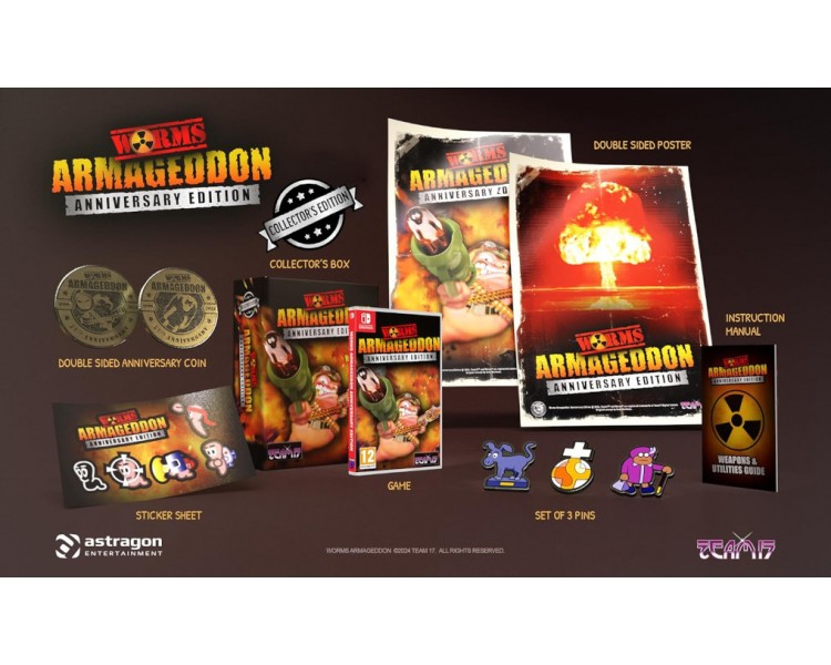 WORMS ARMAGEDDON ANNIVERSARY COLLECTOR'S EDITION