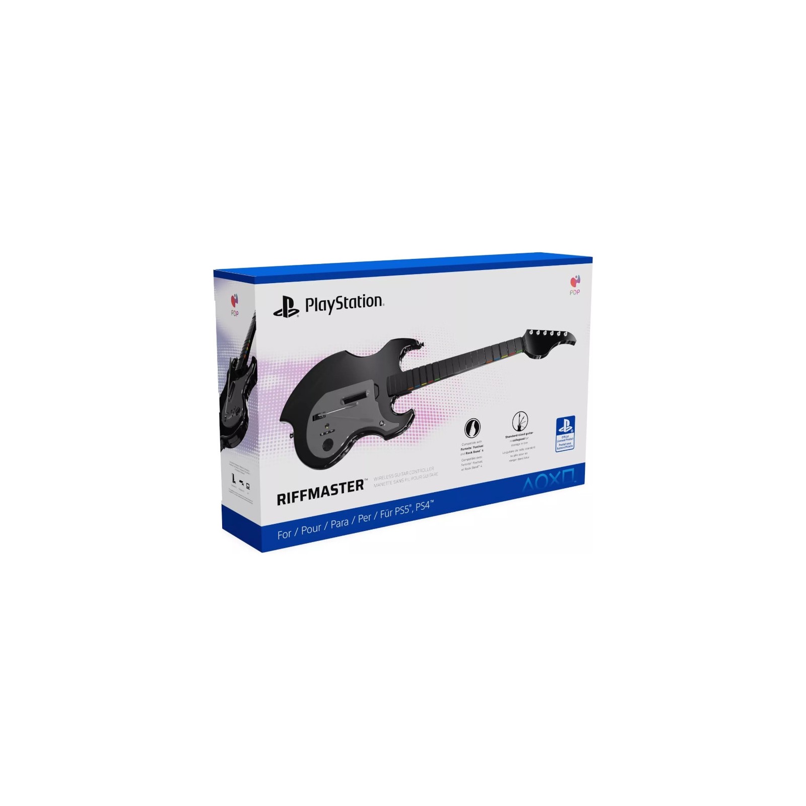 PDP RIFFMASTER WIRELESS GUITAR CONTROLLER (OFICIAL) (PS4)