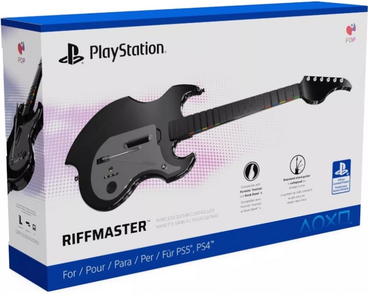 PDP RIFFMASTER WIRELESS GUITAR CONTROLLER (OFICIAL) (PS4)