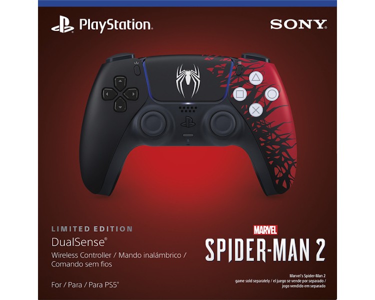 DUALSENSE WIRELESS CONTROLLER MARVEL’S SPIDER-MAN 2 (EDICION LIMITADA) (IMP)