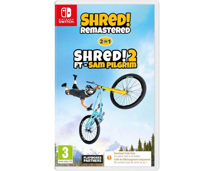 SHRED! REMASTERED - 2 IN 1 - SHRED! 2 FT SAM PILGRIM (CIAB)