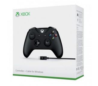 Controller Wireless Xbox/Pc Black + Cavo