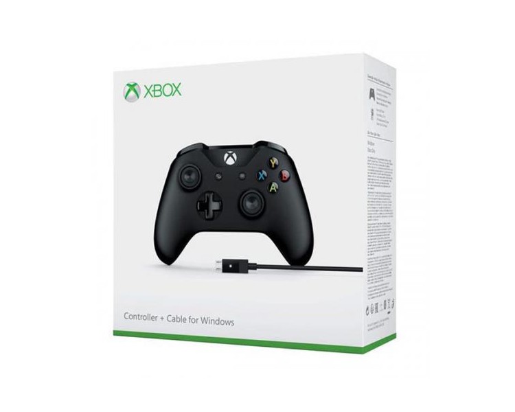 Controller Wireless Xbox/Pc Black + Cavo