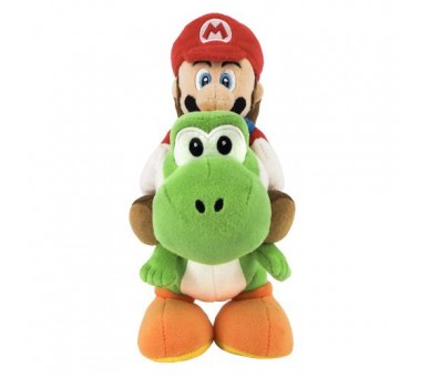 Nintendo Peluche Super Mario: Mario & Yoshi 21cm