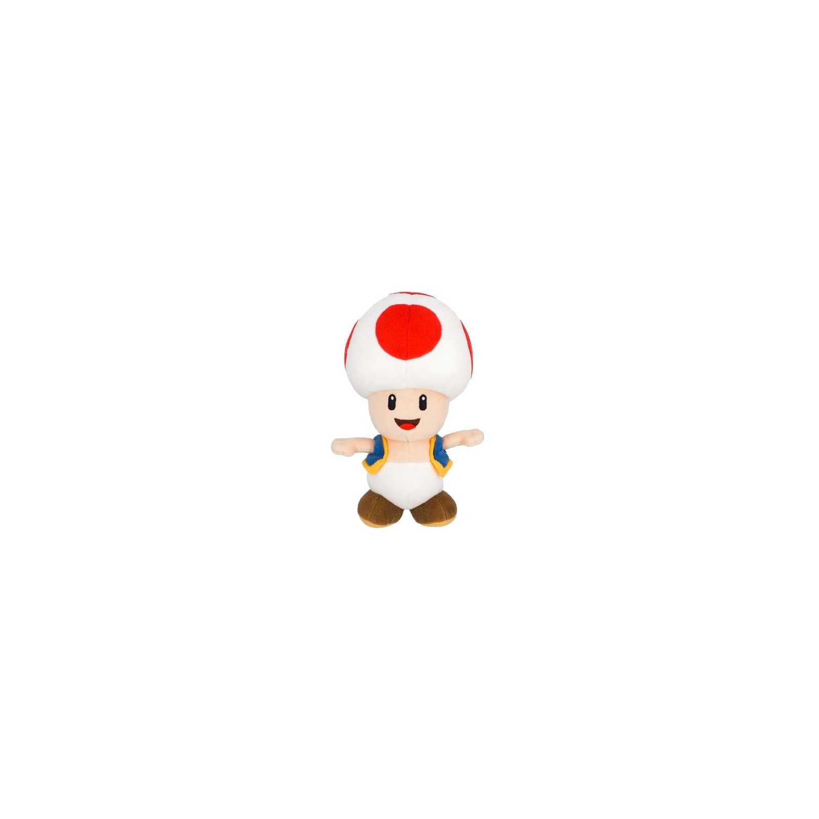 Nintendo Peluche Super Mario: Toad Red 20cm