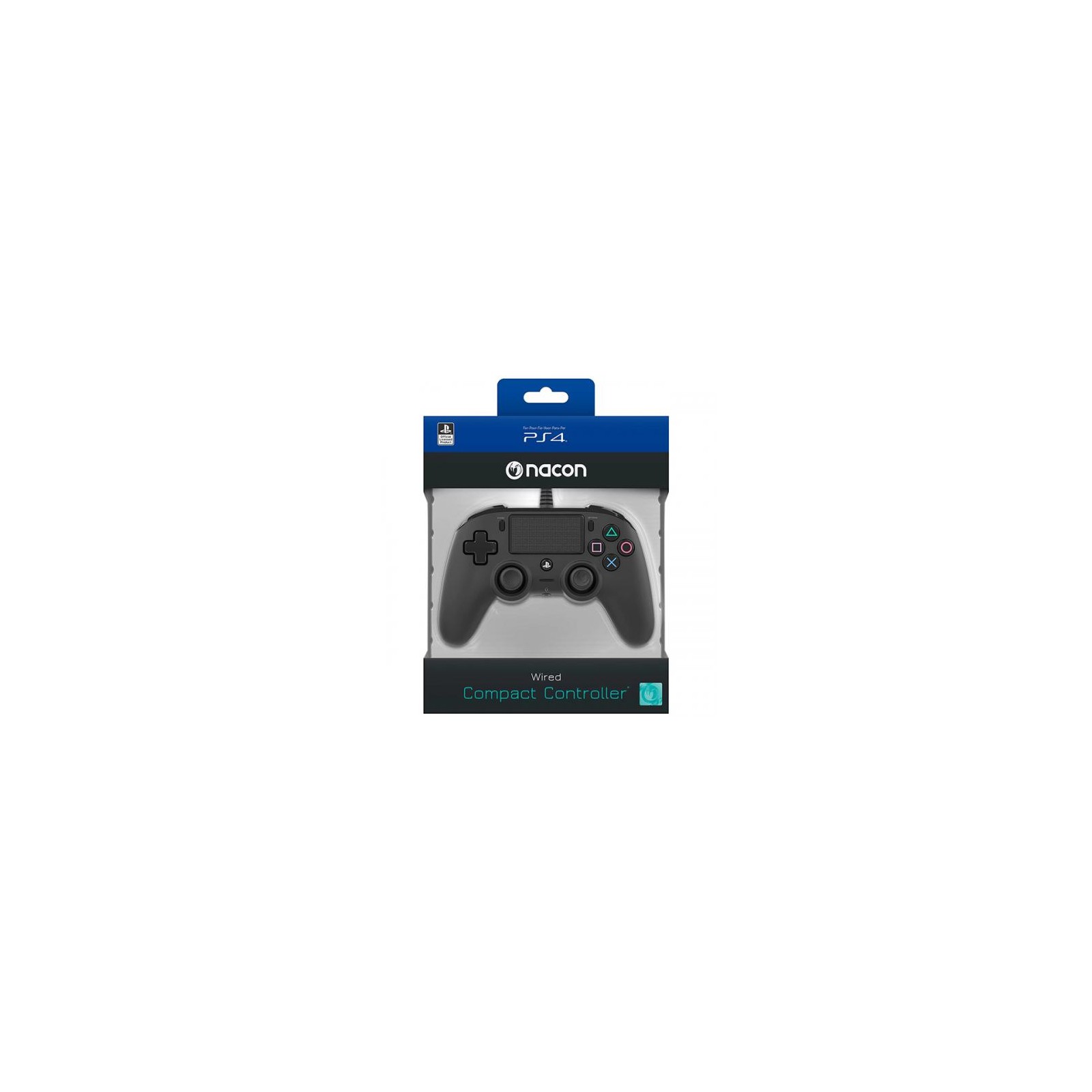 Wired Pad Ps4 Black Nacon