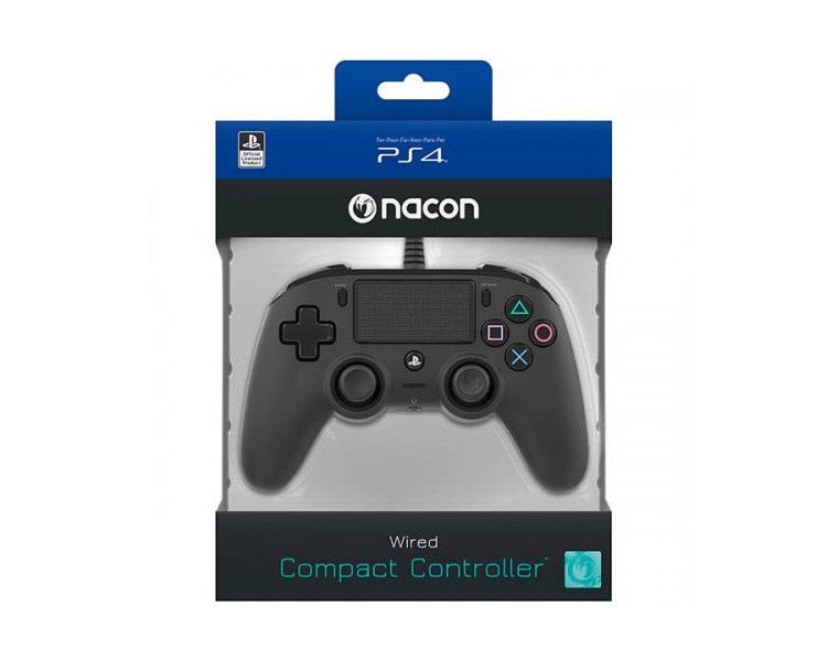 Wired Pad Ps4 Black Nacon