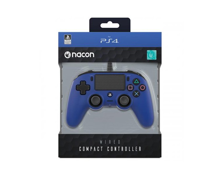 Wired Pad Ps4 Blue Nacon