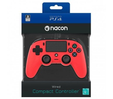 Wired Pad Ps4 Red Nacon