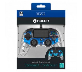 Wired Pad Ps4 Blue Luminoso Nacon