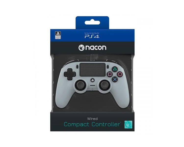 Wired Pad Ps4 Grey Nacon