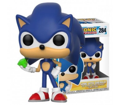 Funko POP! Sonic the Hedehog: Sonic w/Emerald (284)