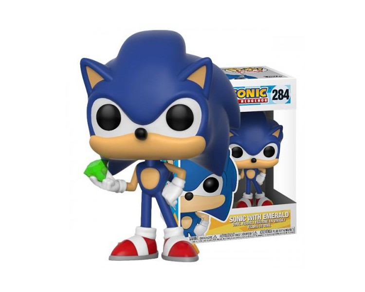 Funko POP! Sonic the Hedehog: Sonic w/Emerald (284)