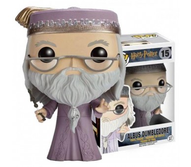 Funko POP! Harry Potter: Dumbledore Silente w/Wand (15)