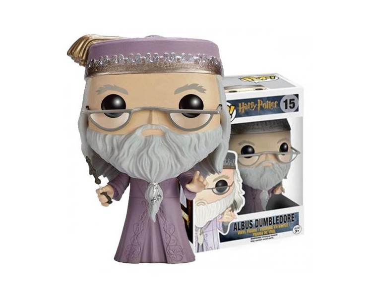 Funko POP! Harry Potter: Dumbledore Silente w/Wand (15)