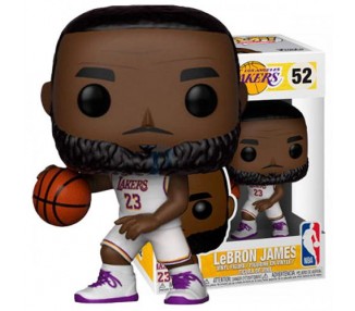 Funko POP! NBA: LeBron James (Lakers White Uniform) (52)