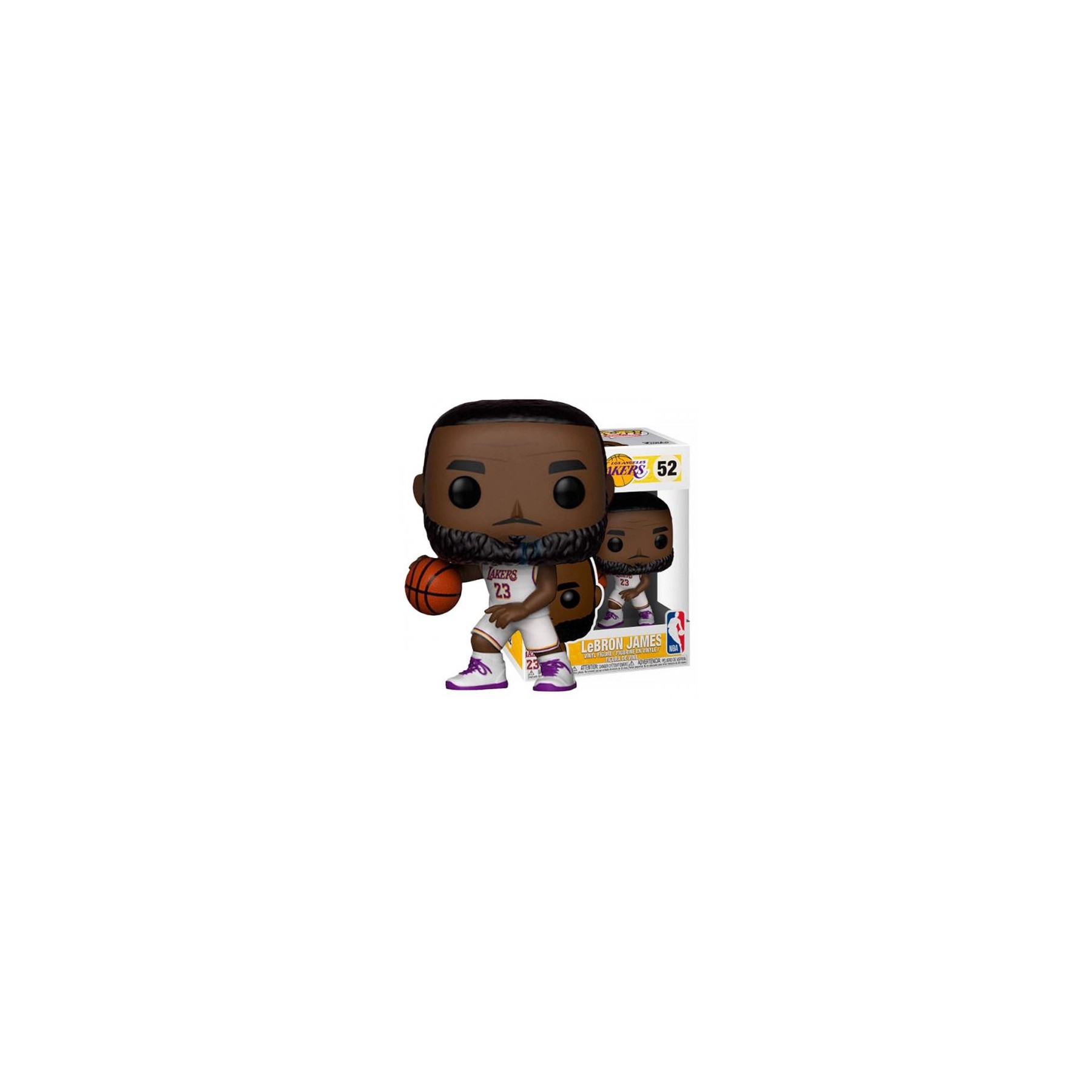 Funko POP! NBA: LeBron James (Lakers White Uniform) (52)