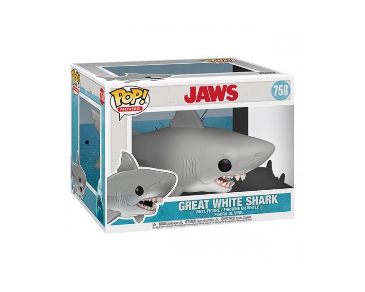 Funko POP! Lo Squalo (Jaws): Great White Shark (758) 15cm