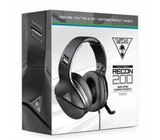 Cuffie Turtle Beach Recon 200 Nere PS4/ONE/PC