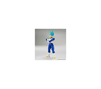 Model Kit Dragon Ball Fig Rise Super Saiyan God Vegeta 15cm