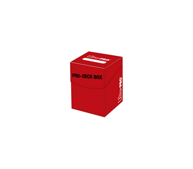 Porta Mazzo Vert. Rosso Pro-Deck Box 100 0/60 Ultra Pro