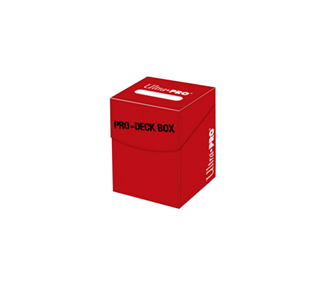 Porta Mazzo Vert. Rosso Pro-Deck Box 100 0/60 Ultra Pro